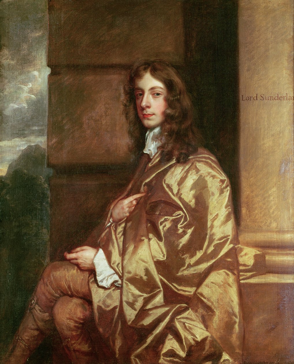 Ritratto di Henry Spencer (1620-43), 1° conte di Sunderland, 1643 da Peter Lely