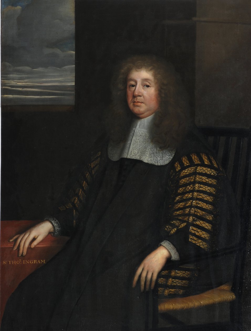 Sir Thomas Ingram, Cancelliere del Ducato di Lancaster da Peter Lely