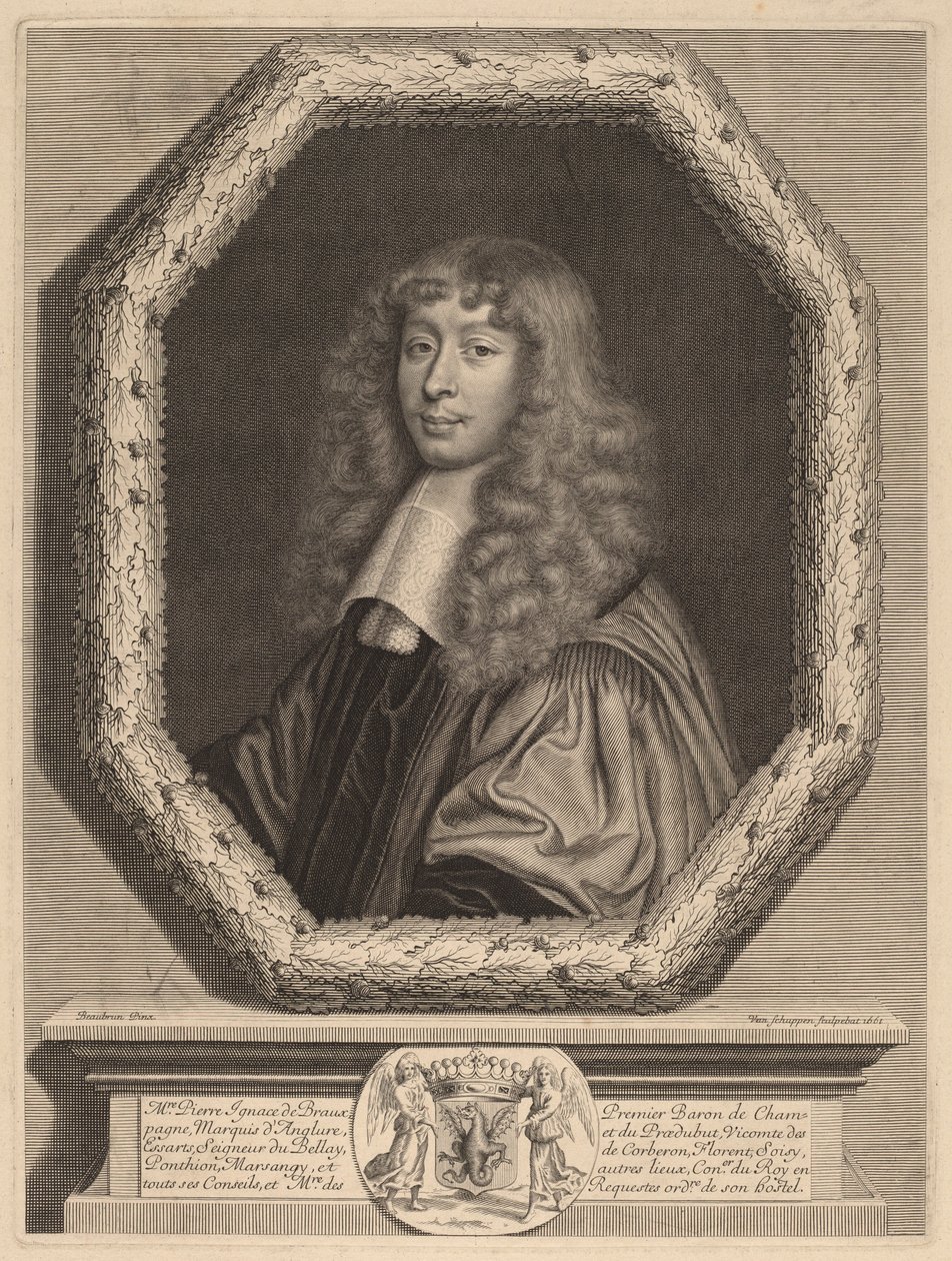 Pierre Ignace de Braux da Peter Ludwig van Schuppen after Henri Beaubrun