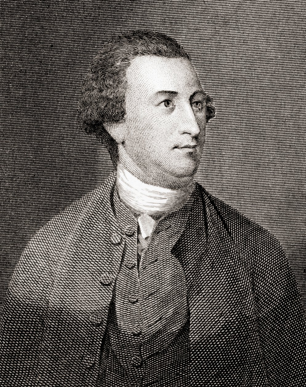 William Paca, Padre Fondatore e firmatario della Dichiarazione di Indipendenza (incisione) da Peter Maverick