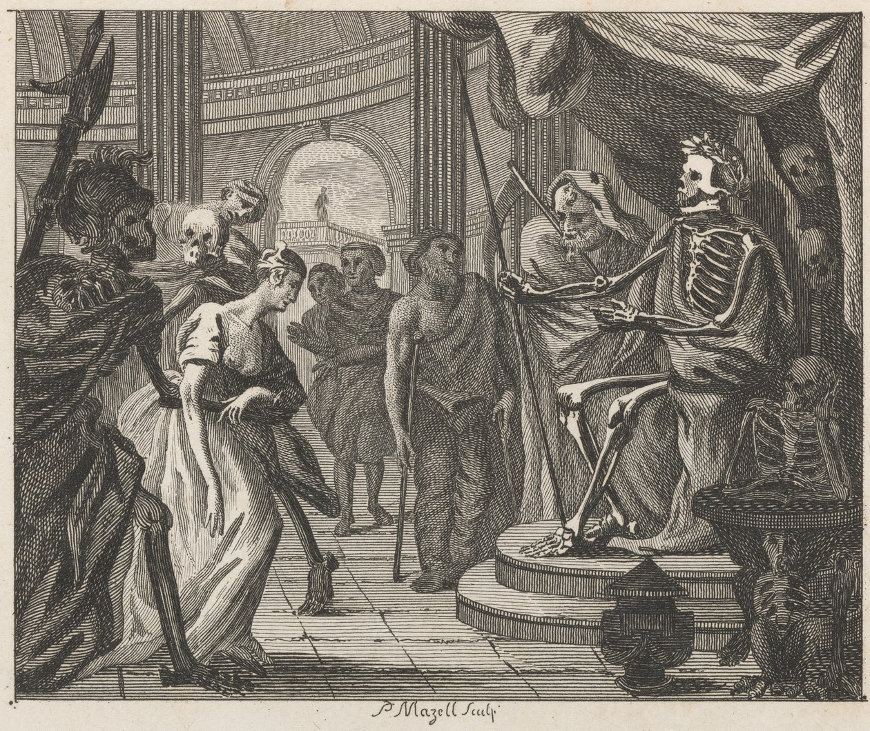 La corte della morte da Peter Mazell