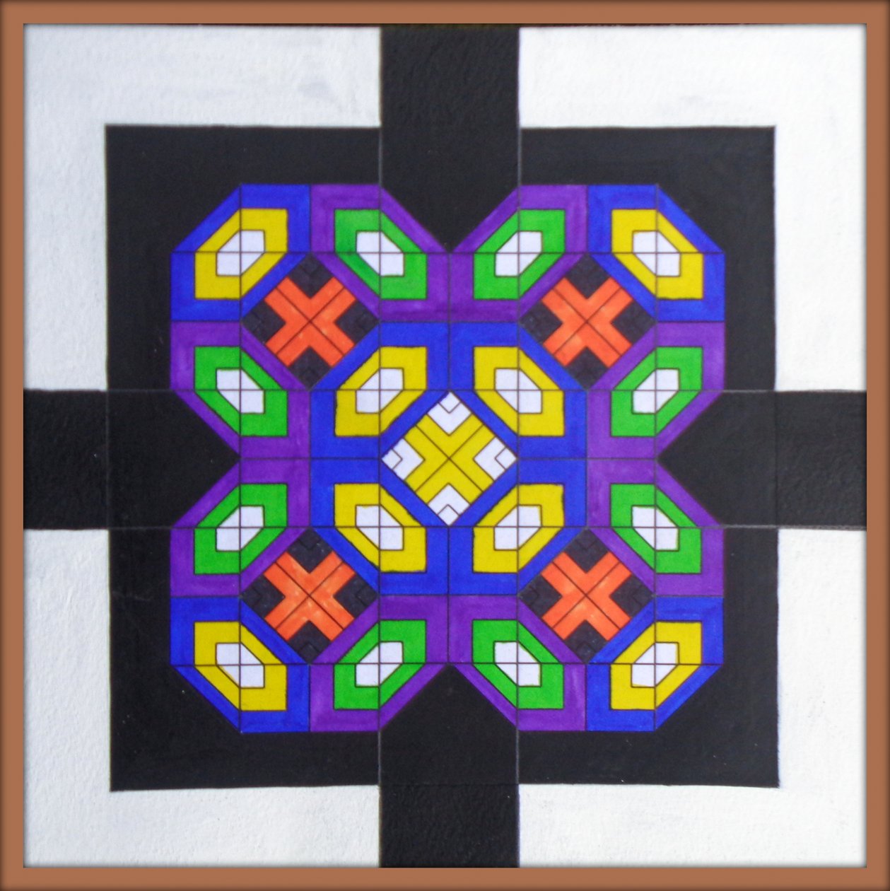 QUADRATO INCROCIATO.2021 da Peter McClure