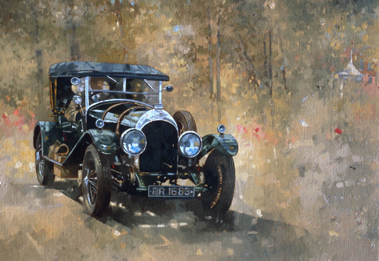 Bentley 3 litri a Cottesbrooke da Peter Miller