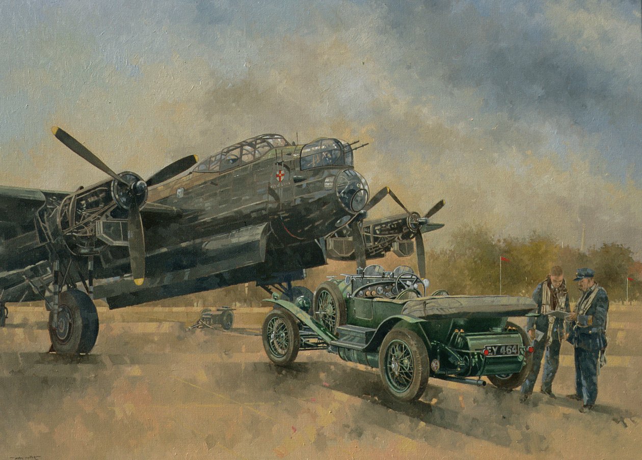 Un Lancaster e una Bentley, 2000 da Peter Miller