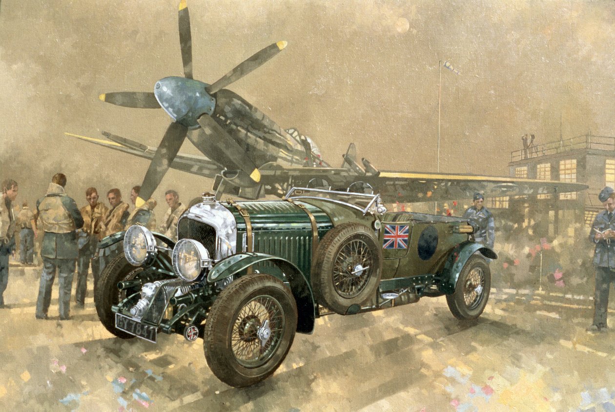 Bentley e Spitfire da Peter Miller
