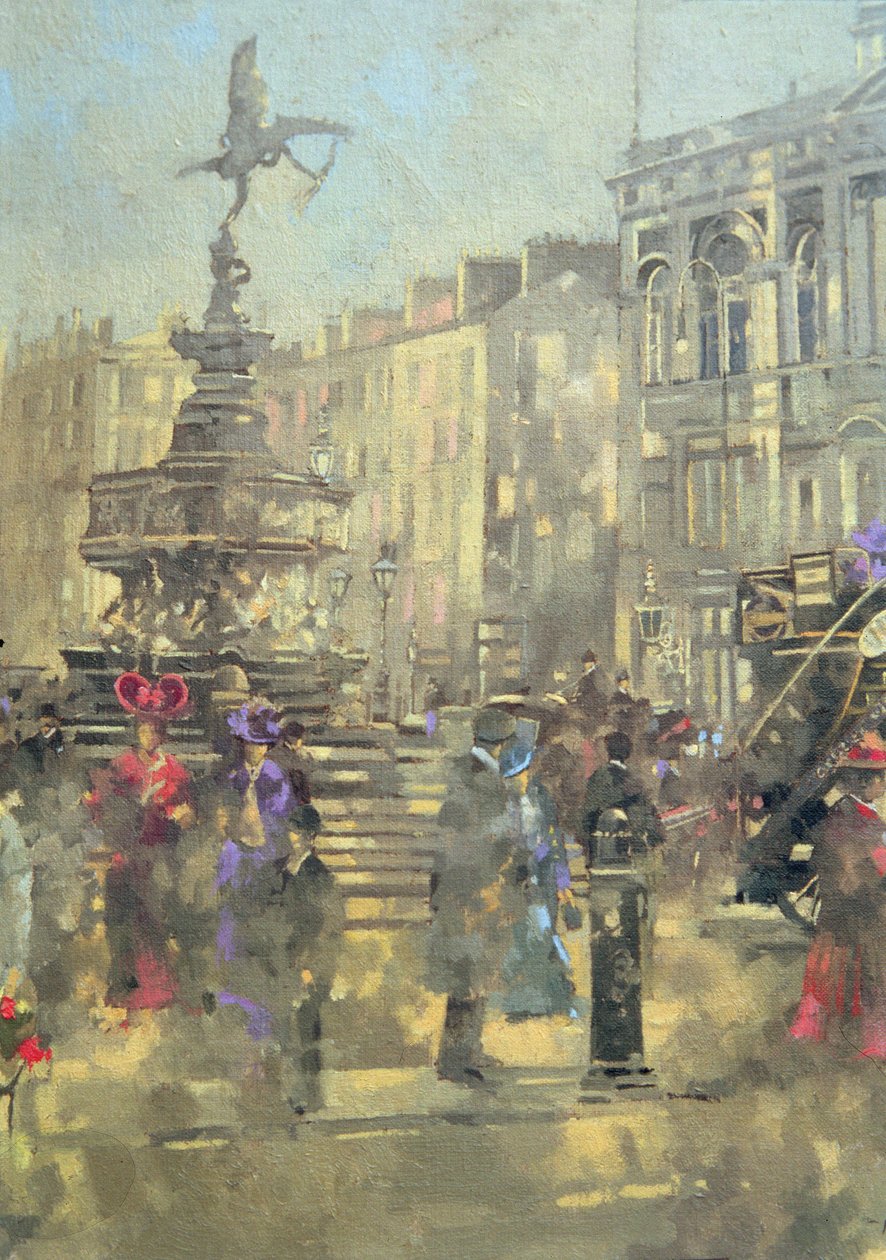 Piccadilly Circus c.1890 da Peter Miller