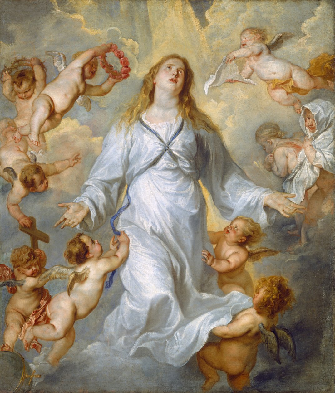 La Vergine come intercessore da Peter P. & Dyck Anthony Van (1599-1641) Rubens
