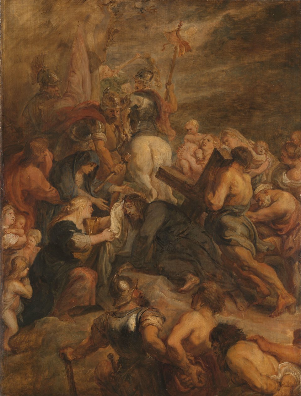 Cristo sulla via del Calvario da Peter Paul Rubens (workshop of)
