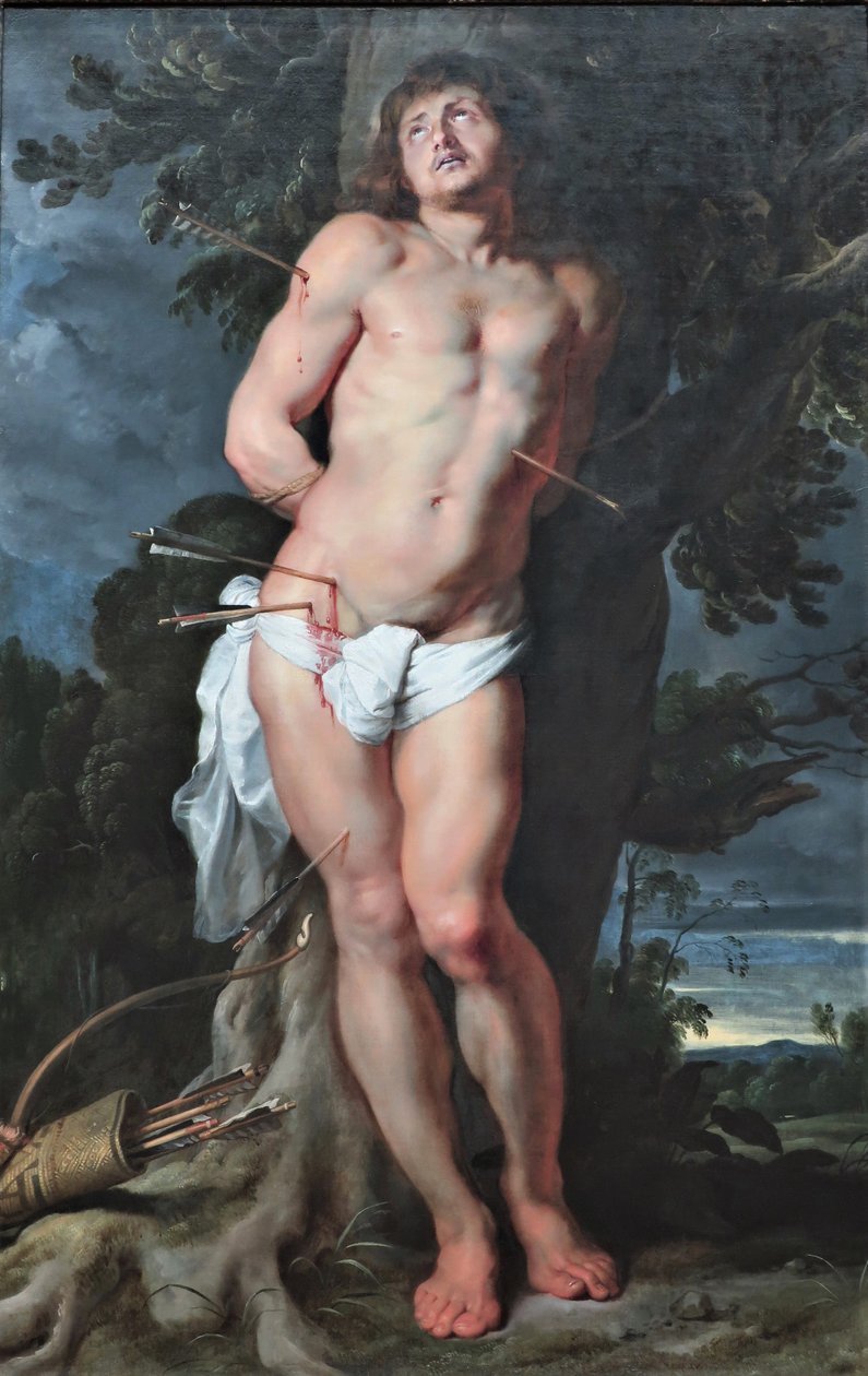 1618 Rubens St. Sebastiano da Peter Paul Rubens