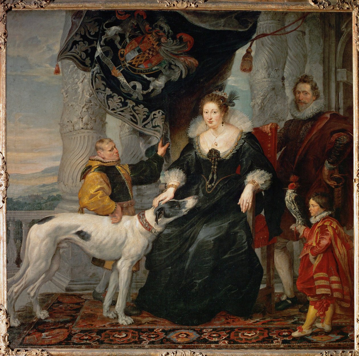 Alathea Talbot, contessa di Shrewsbury (dipinto su tela) da Peter Paul Rubens