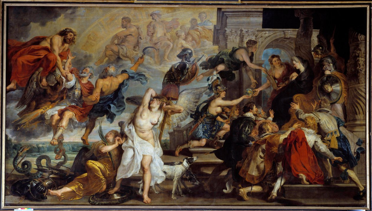 Apoteosi di Enrico IV e proclamazione della reggenza di Maria de