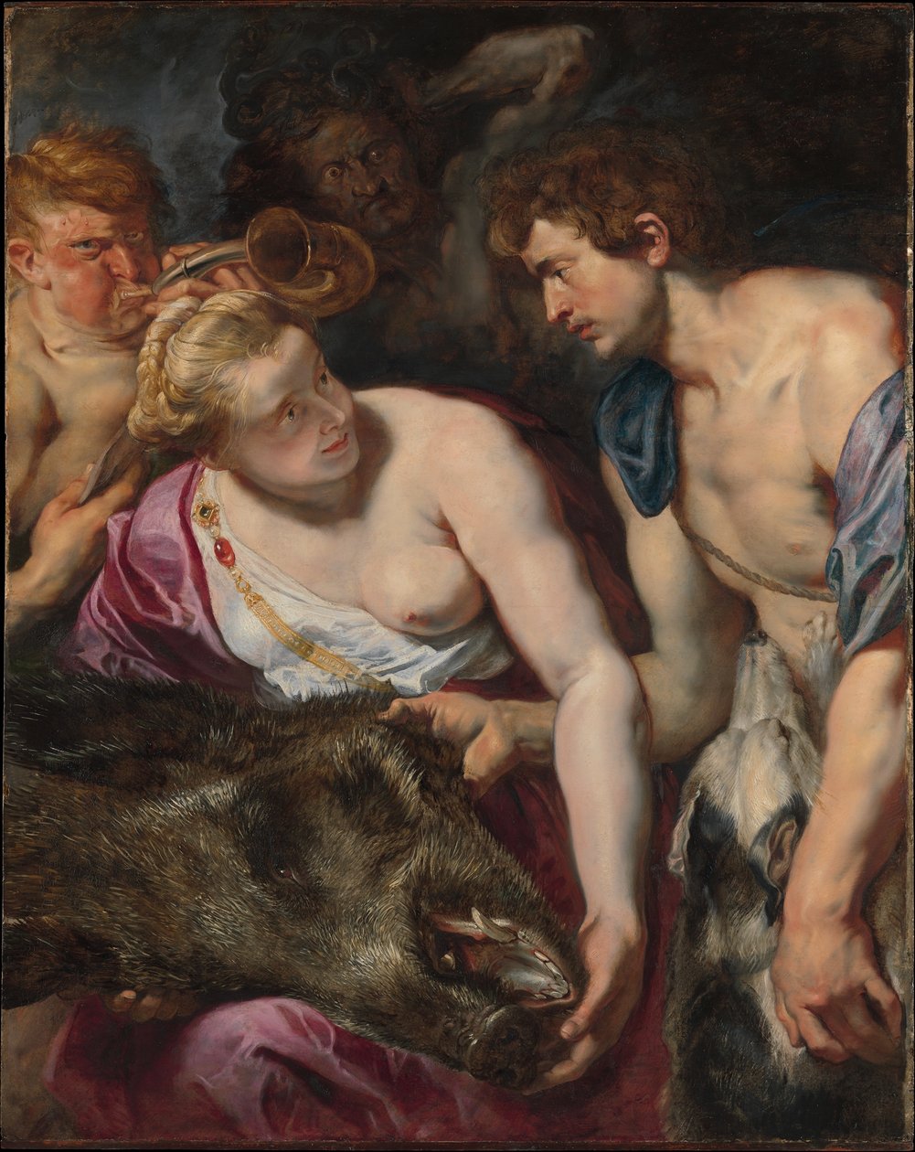 Atalanta e Meleagro da Peter Paul Rubens