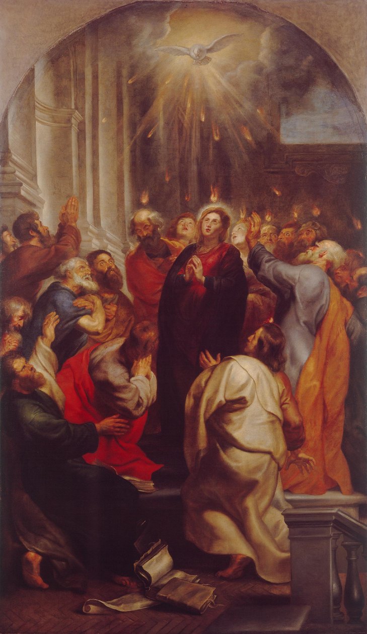 Effusione dello Spirito Santo da Peter Paul Rubens