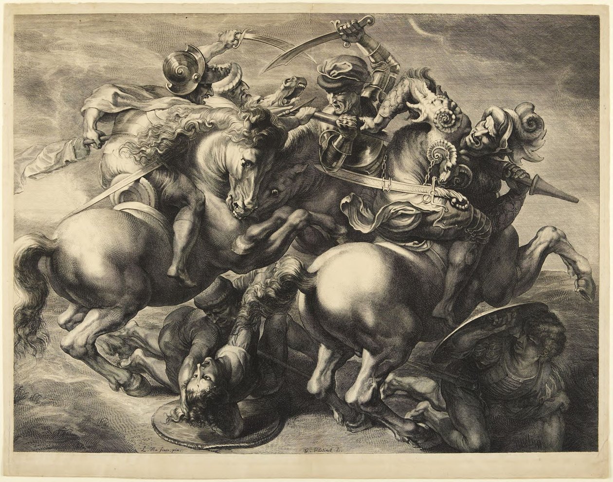 Battaglia di Anghiari da Peter Paul Rubens