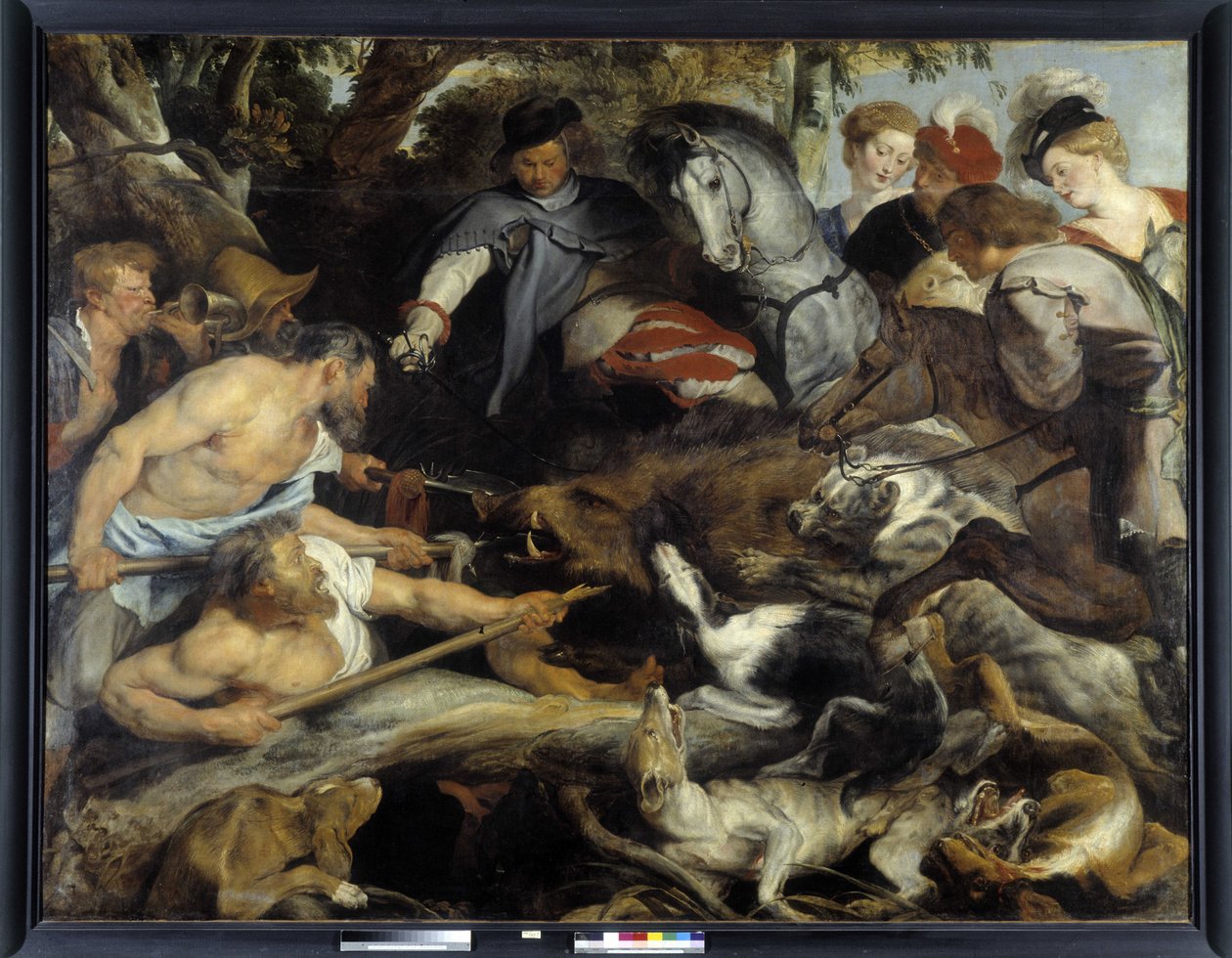 Caccia al cinghiale da Peter Paul Rubens