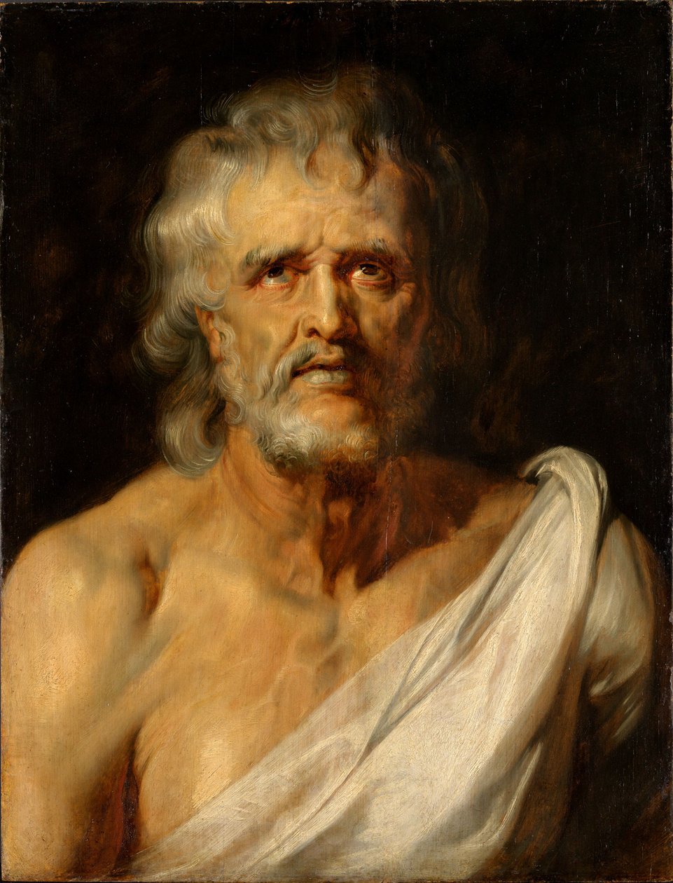 Ritratto a mezzo busto del filosofo Seneca da Peter Paul Rubens