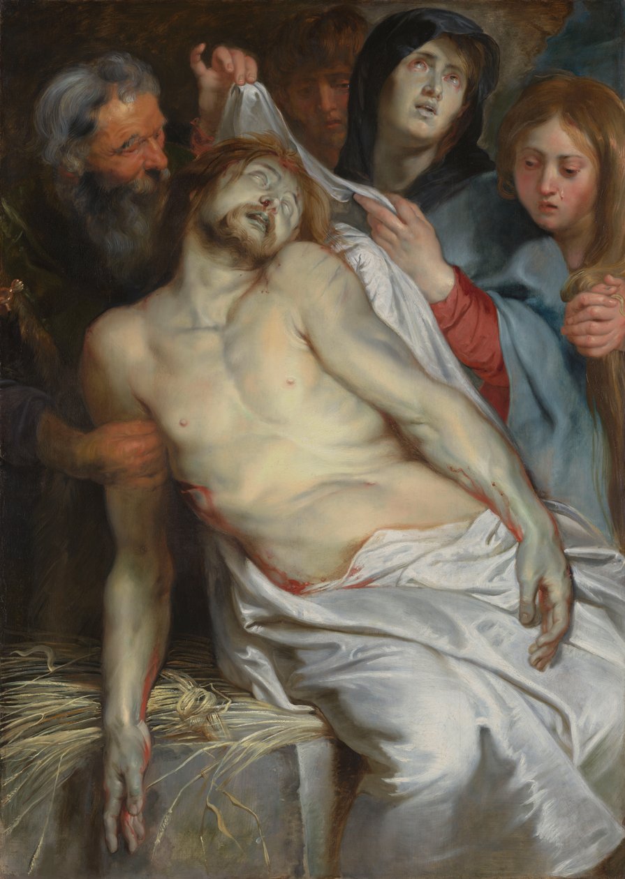 Cristo sulla paglia da Peter Paul Rubens
