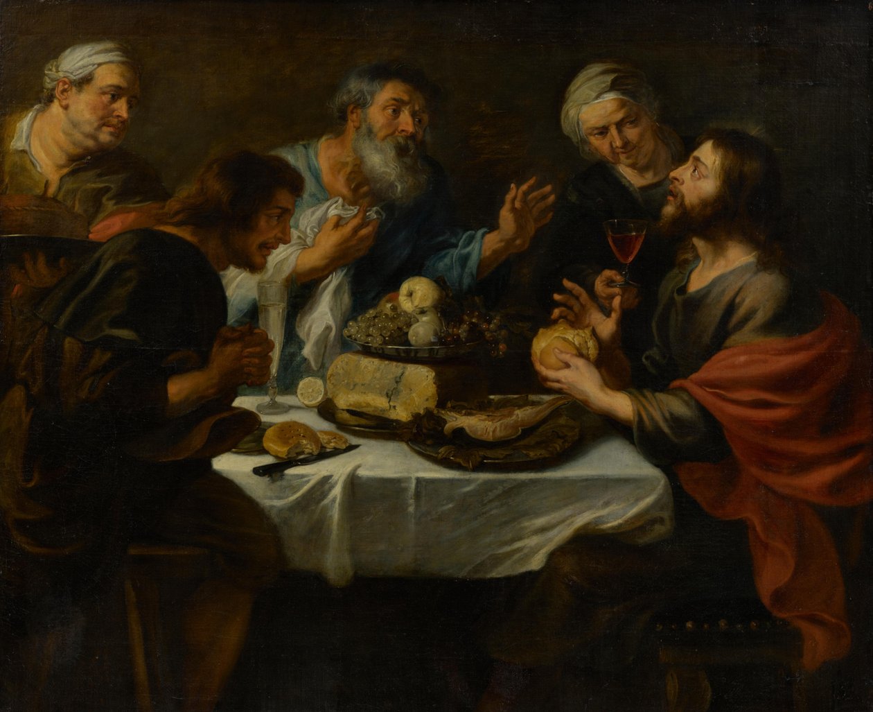 Cristo a Emmaus da Peter Paul Rubens