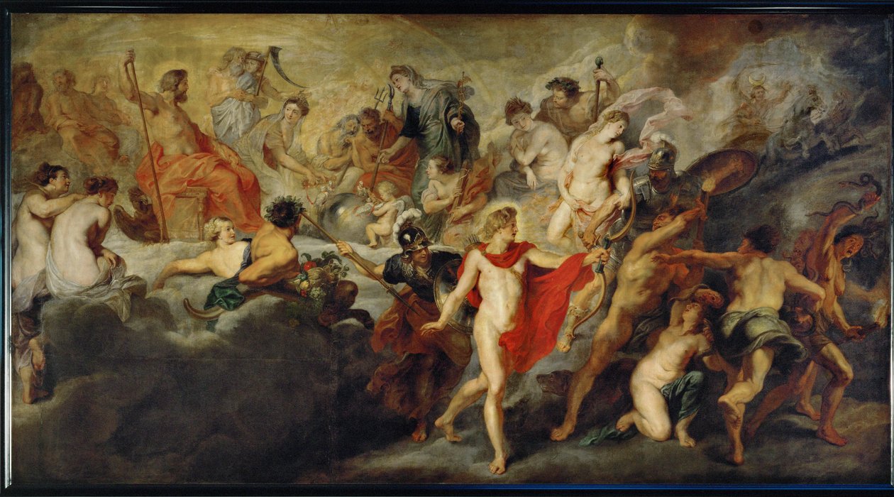 Consiglio degli dei sui matrimoni spagnoli da Peter Paul Rubens