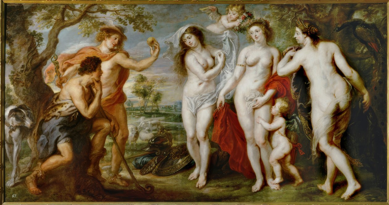 Il giudizio di Paride da Peter Paul Rubens