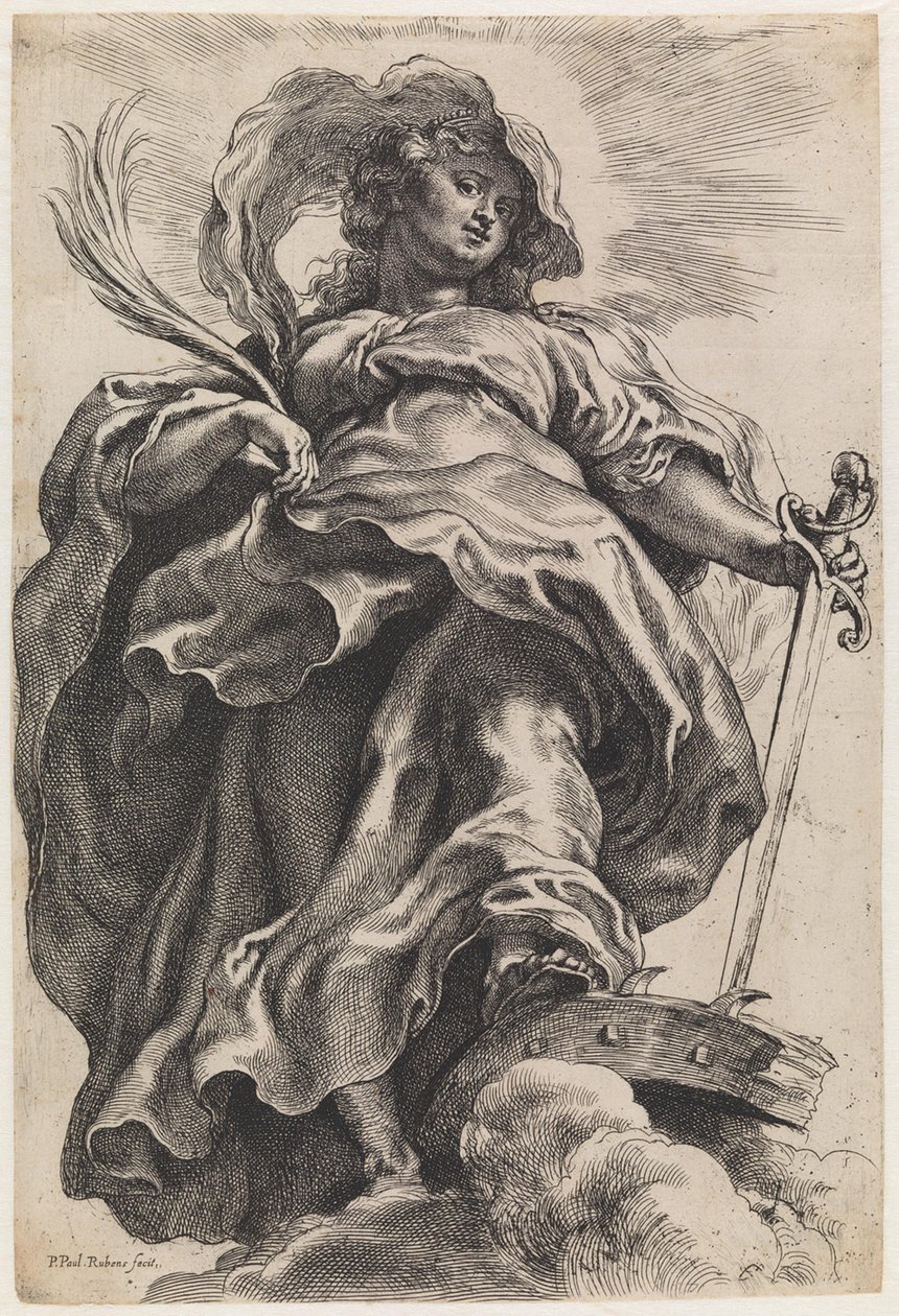Santa Caterina da Peter Paul Rubens