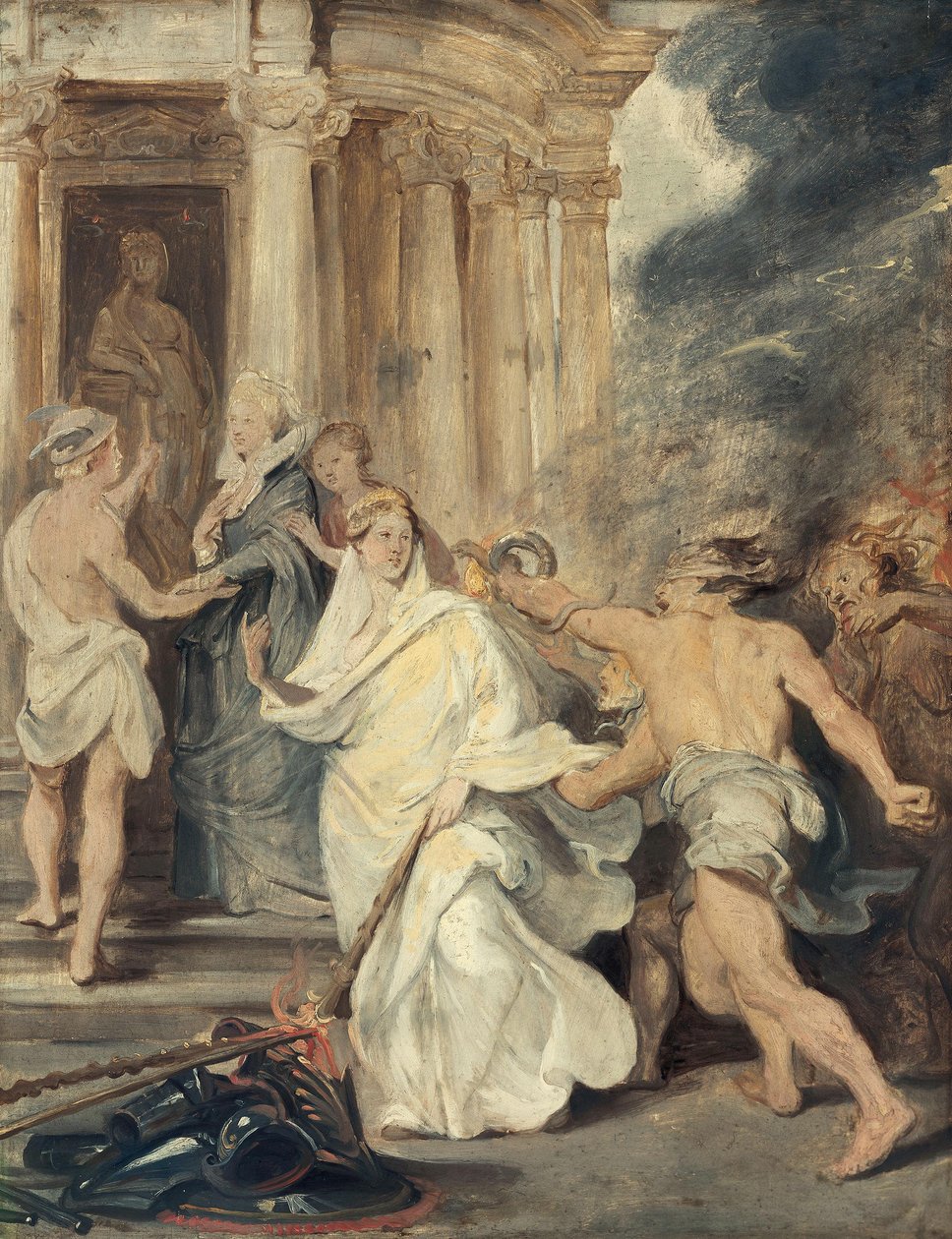 La pace di Angers (schizzo per il ciclo dei Medici) da Peter Paul Rubens