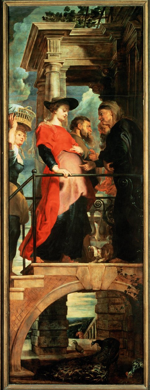 Discesa dalla croce, pannello sinistro: Visitazione (dipinto) da Peter Paul Rubens