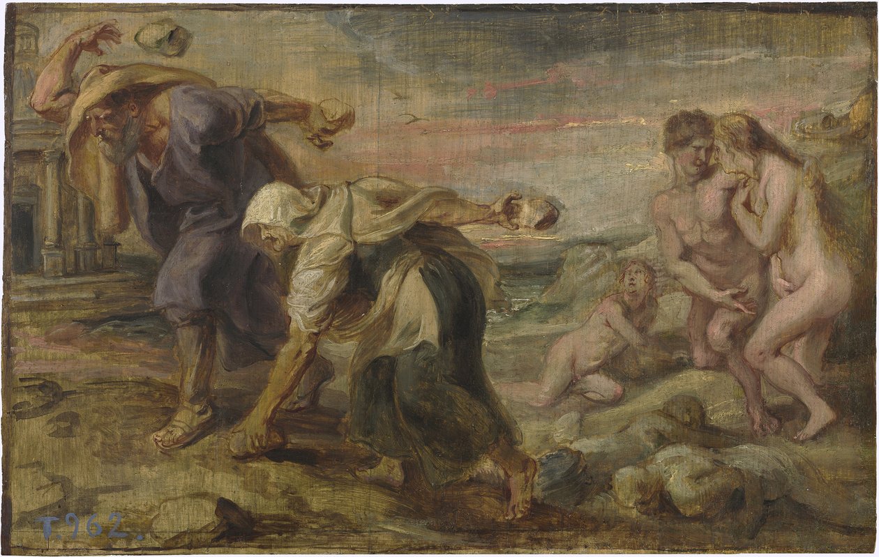 Deucalione e Pirra da Peter Paul Rubens