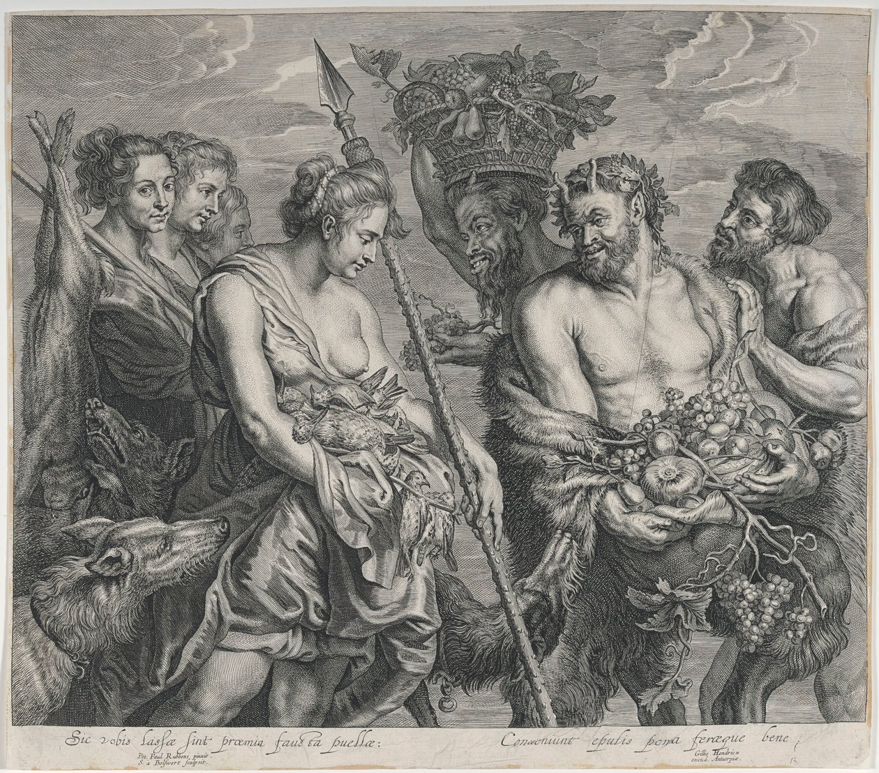 Diana di ritorno dalla caccia da Peter Paul Rubens