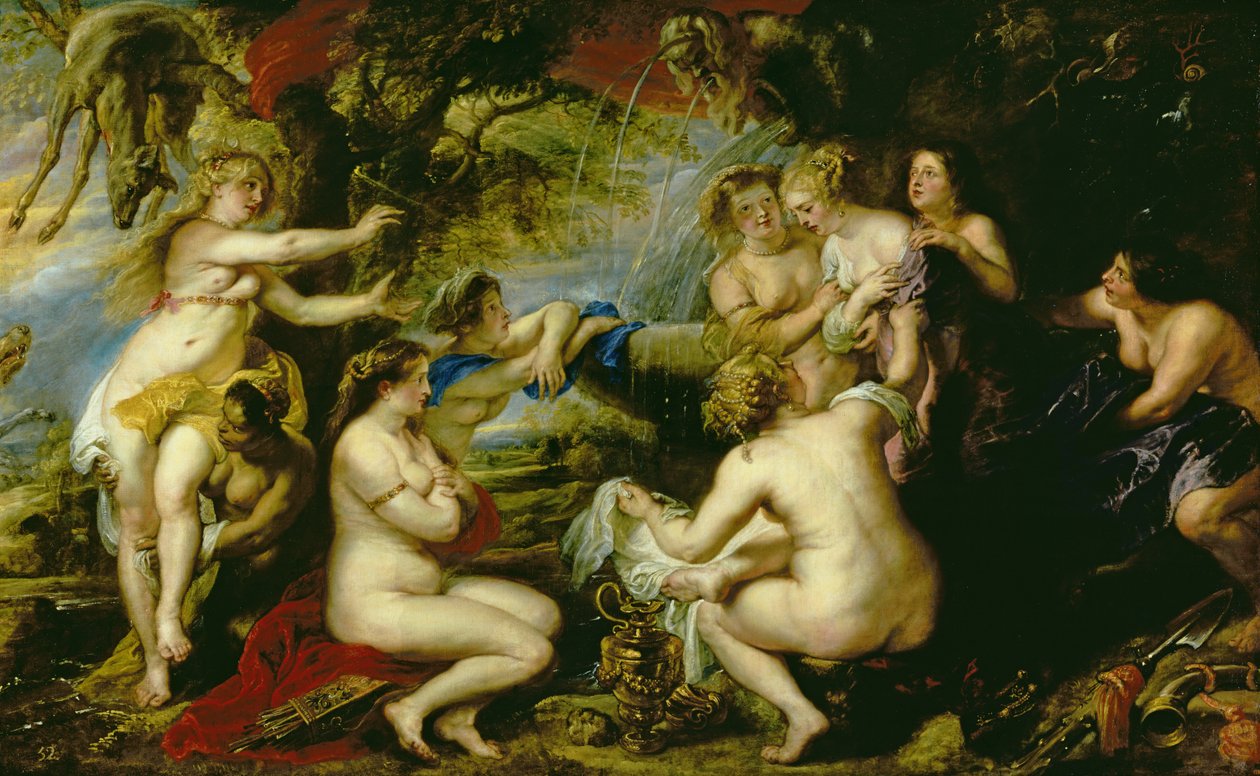 Diana e Callisto, c.1638-40 da Peter Paul Rubens