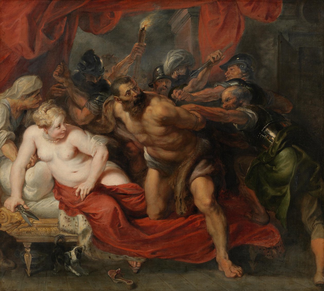 La cattura di Sansone da Peter Paul Rubens