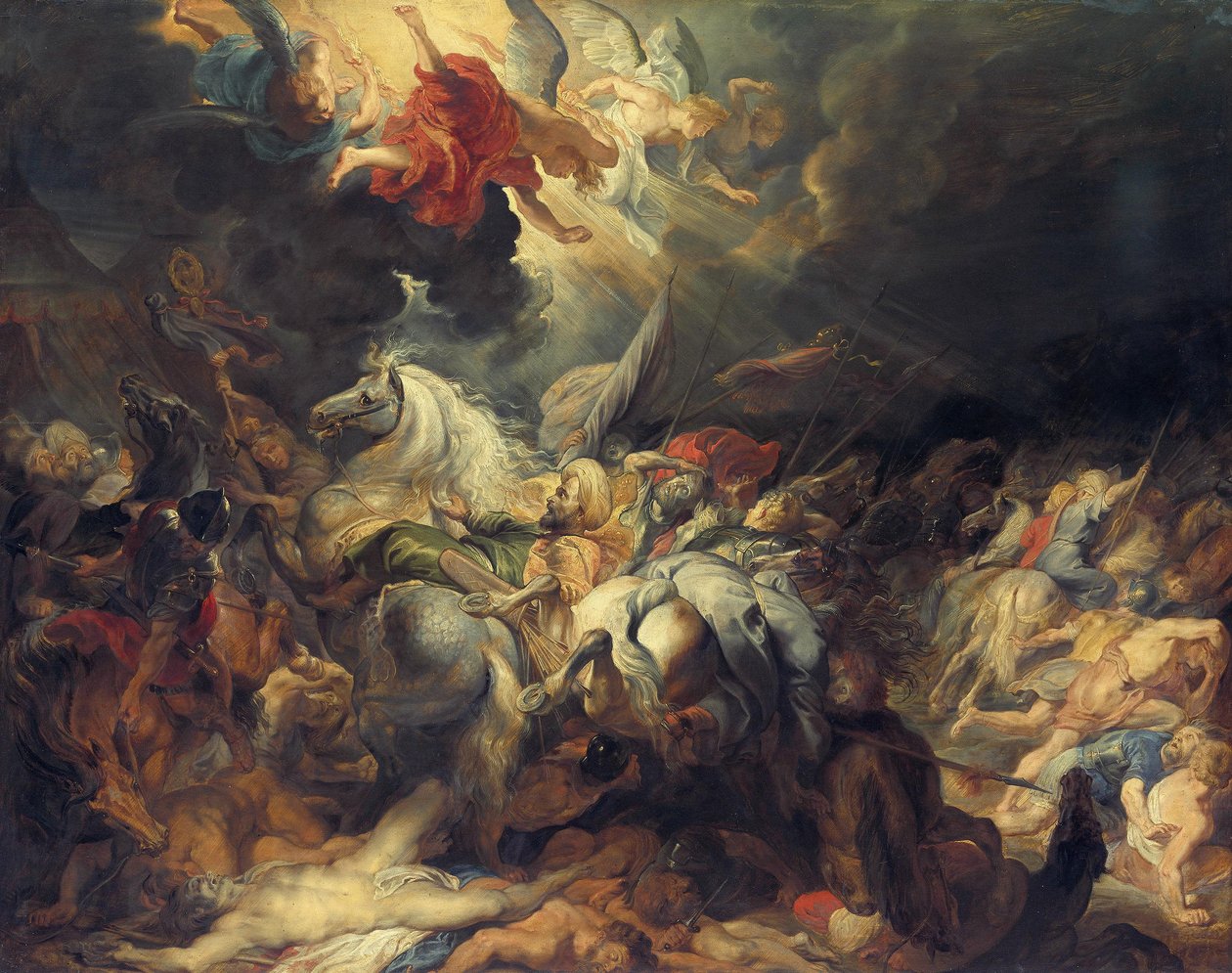 La sconfitta di Sennacherib da Peter Paul Rubens