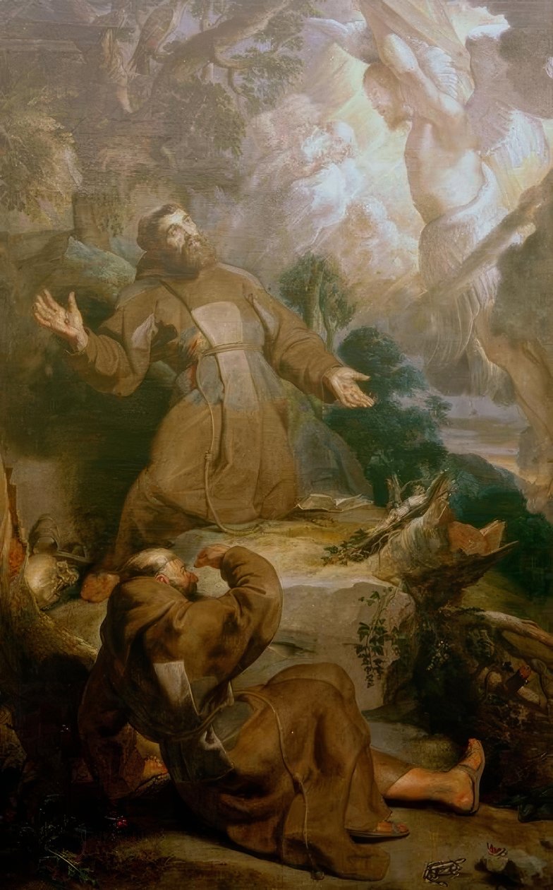 La stigmatizzazione di San Francesco da Peter Paul Rubens