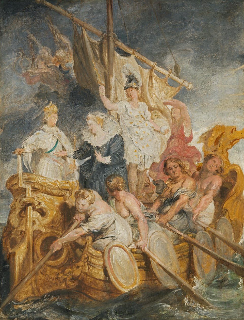 La consegna del regno al Delfino (bozzetto del ciclo dei Medici) da Peter Paul Rubens