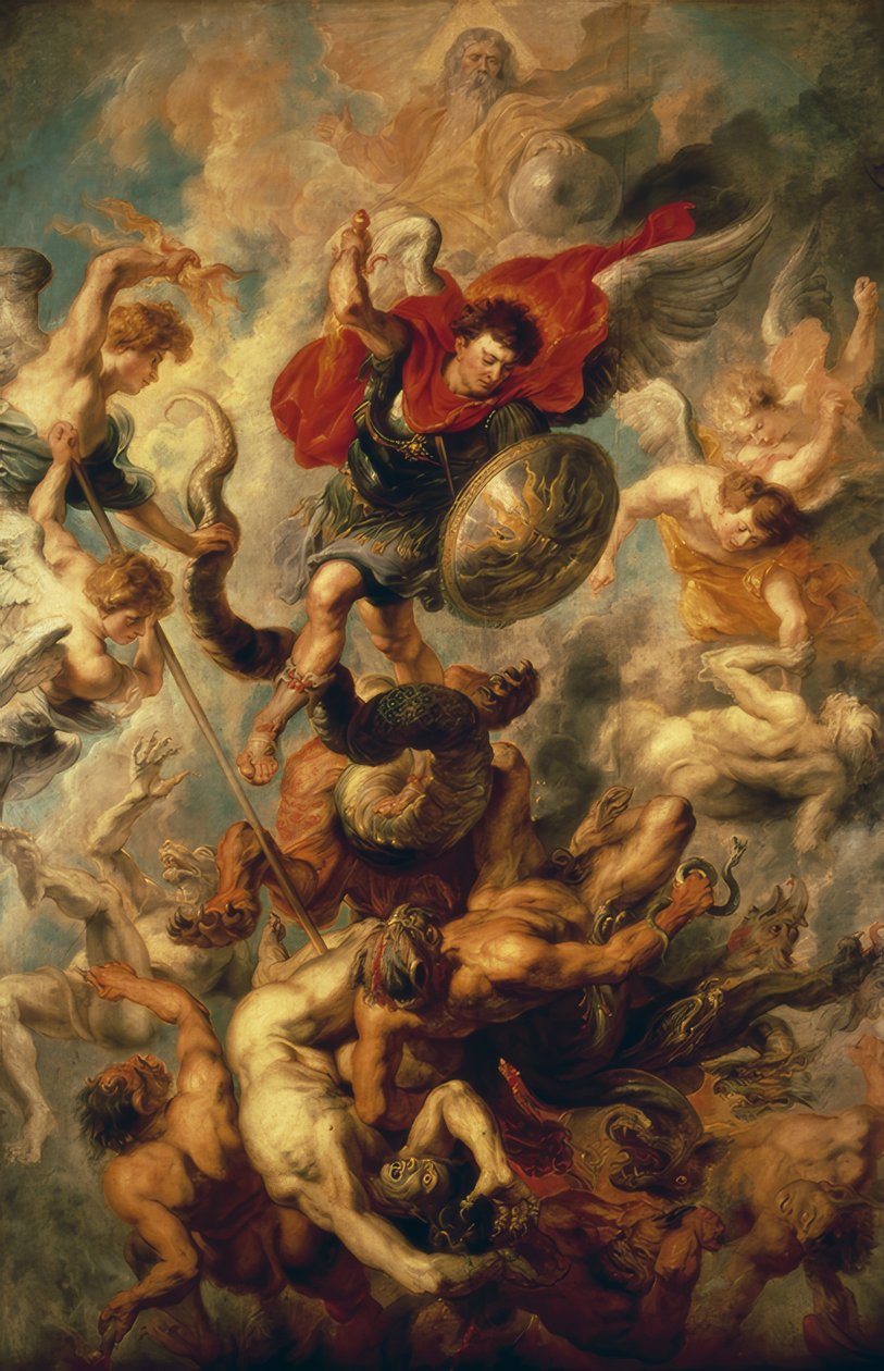 Caduta degli angeli da Peter Paul Rubens