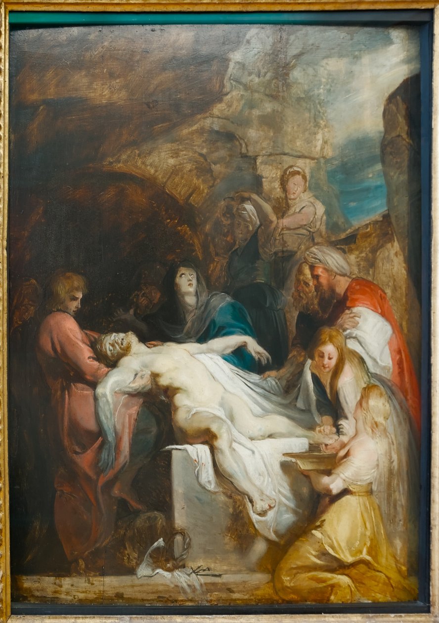 Deposizione nel sepolcro da Peter Paul Rubens