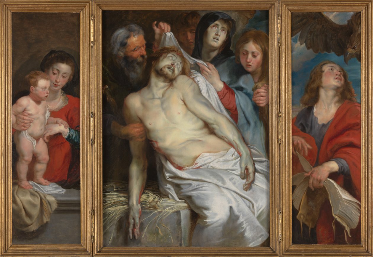 Epitaffio di Jan Michielsen e di sua moglie Maria Maes da Peter Paul Rubens