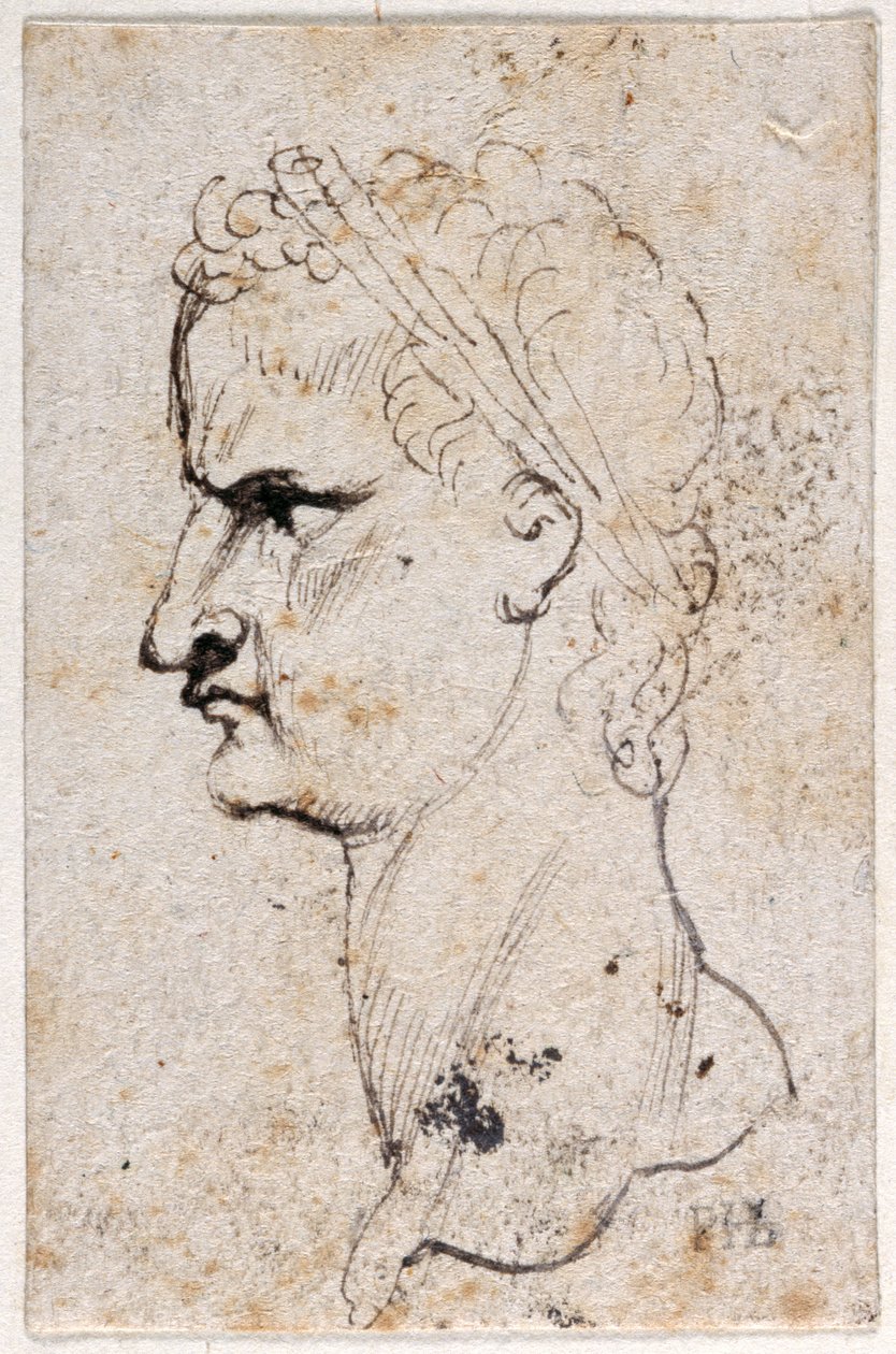 Gaio Caligola, da dieci disegni di otto dei primi dodici Cesari, dopo le medaglie di Giovanni da Cavino da Peter Paul Rubens