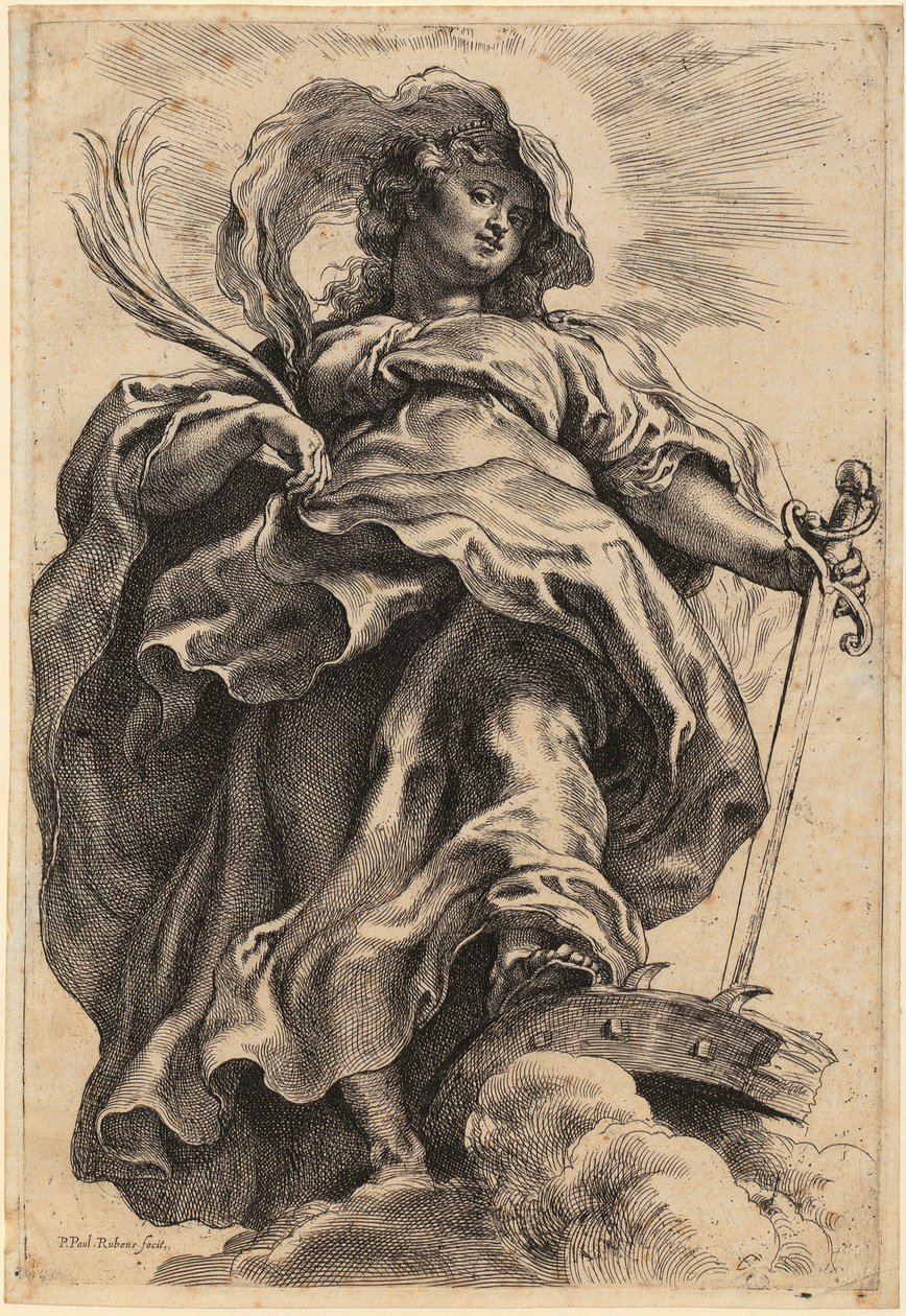 Santa Caterina da Peter Paul Rubens