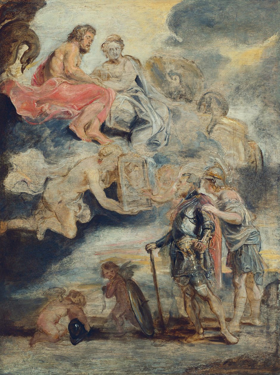 Enrico IV riceve il ritratto di Maria de