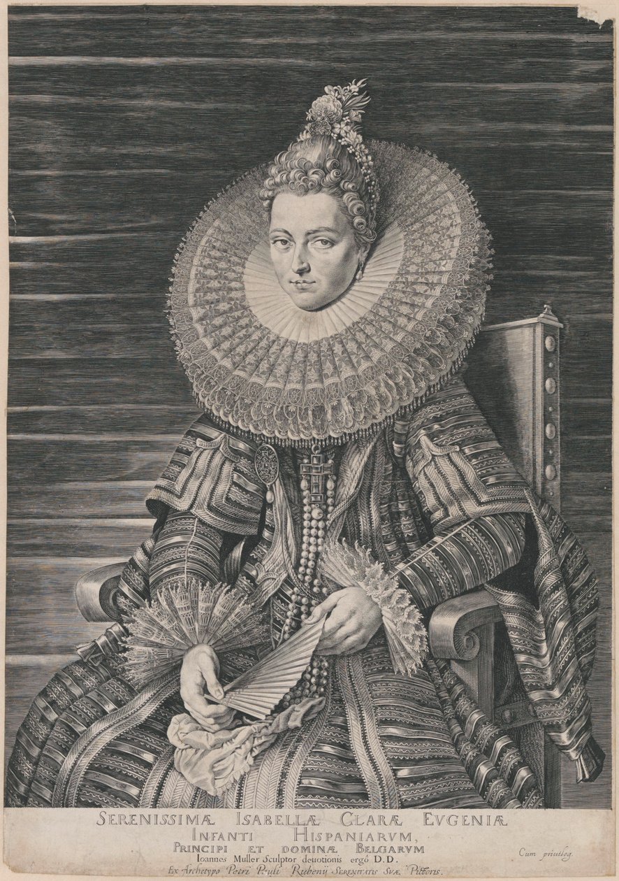 Isabella, infanta di Spagna da Peter Paul Rubens
