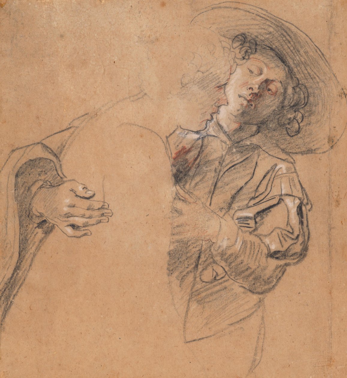 Un giovane che abbraccia una ragazza da Peter Paul Rubens