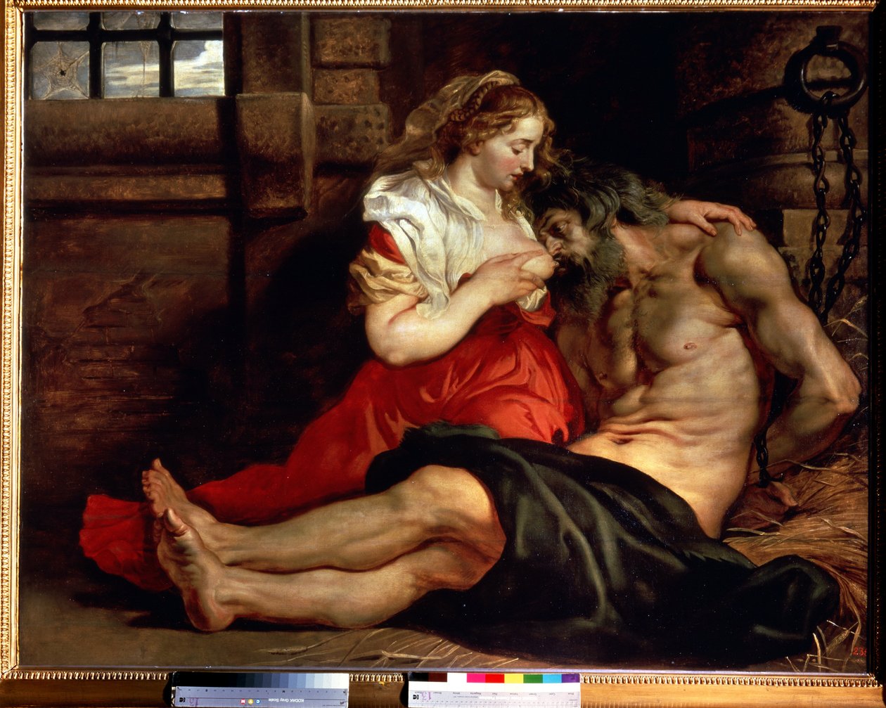 La carità romana da Peter Paul Rubens