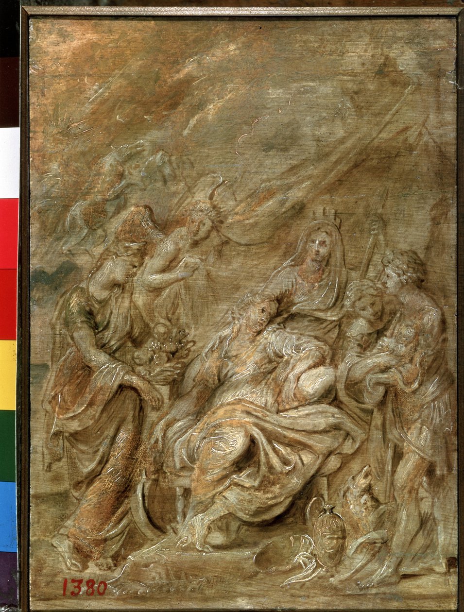 La nascita del delfino Luigi XIII da Peter Paul Rubens