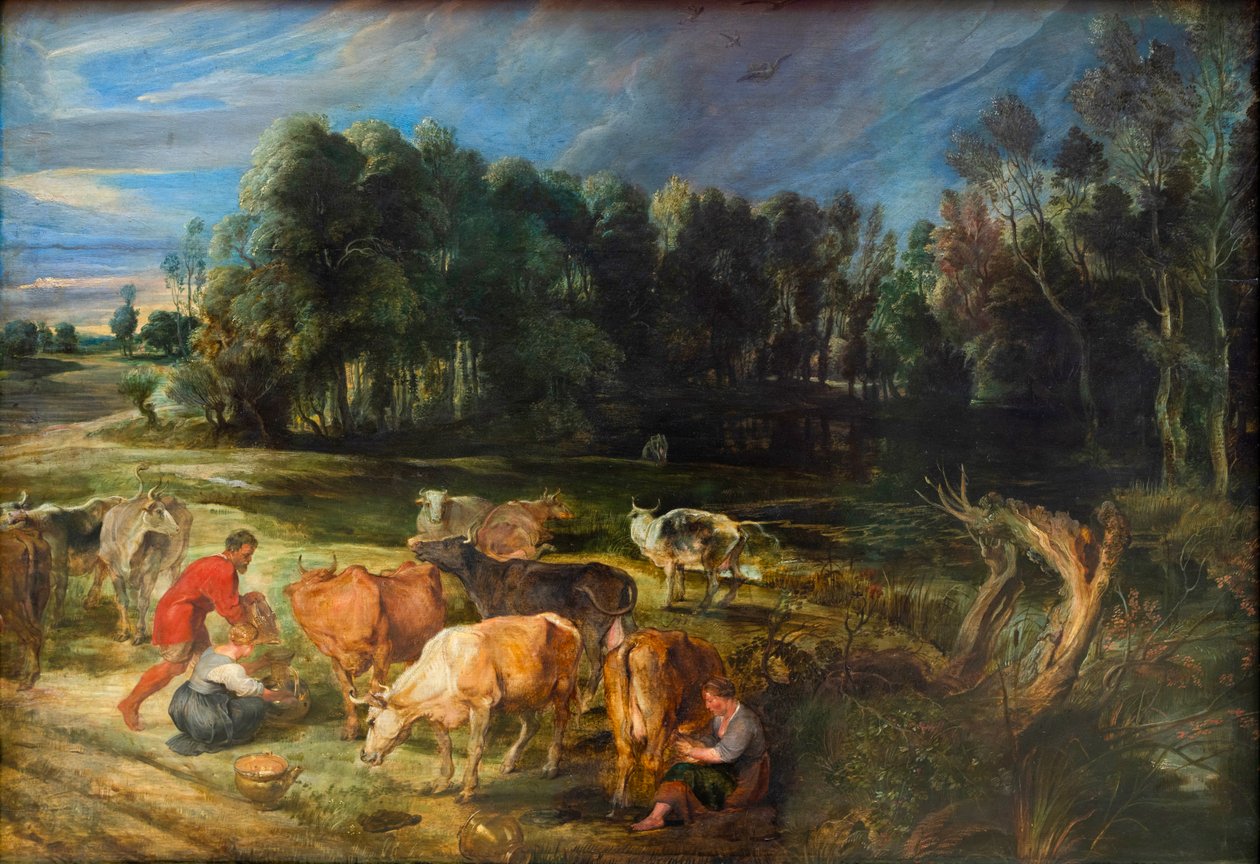 Paesaggio con bestiame da Peter Paul Rubens