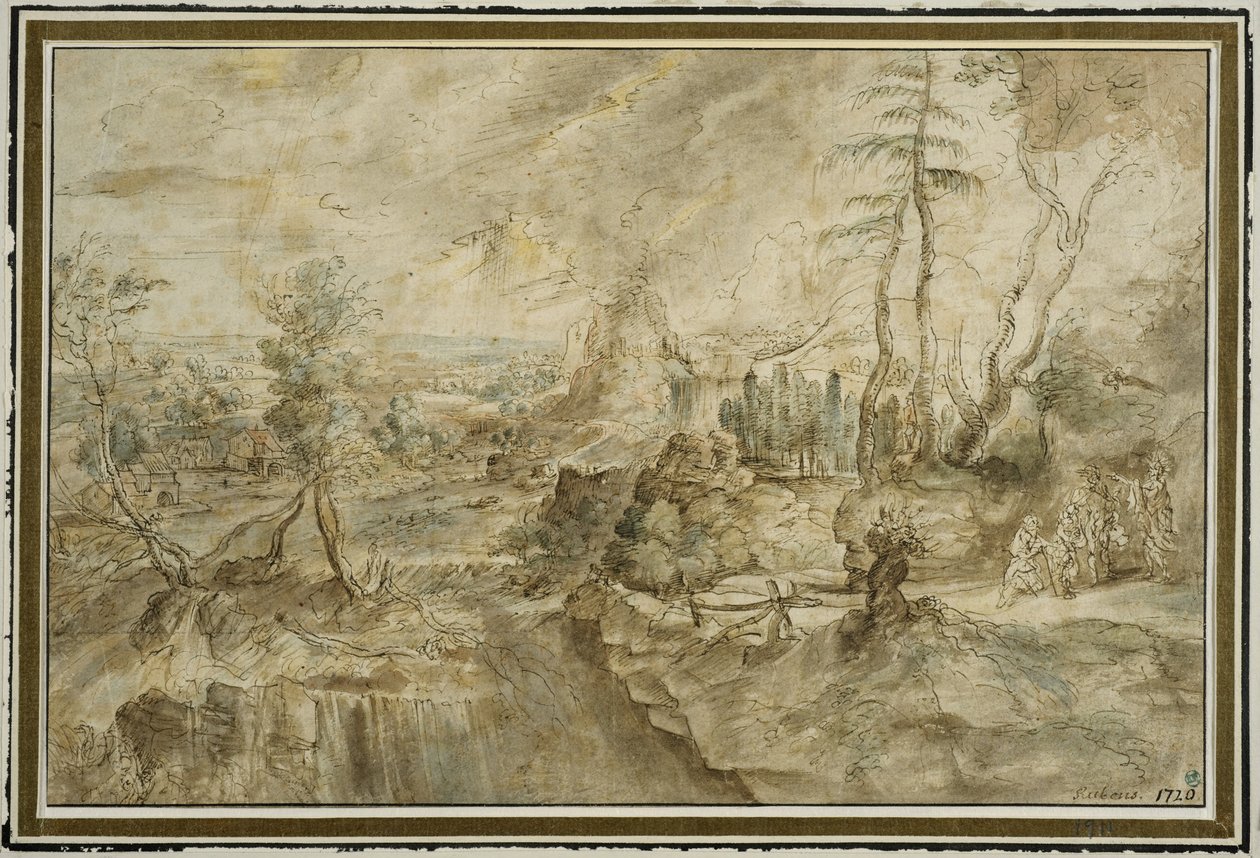 Paesaggio con Filemone e Bauci da Peter Paul Rubens