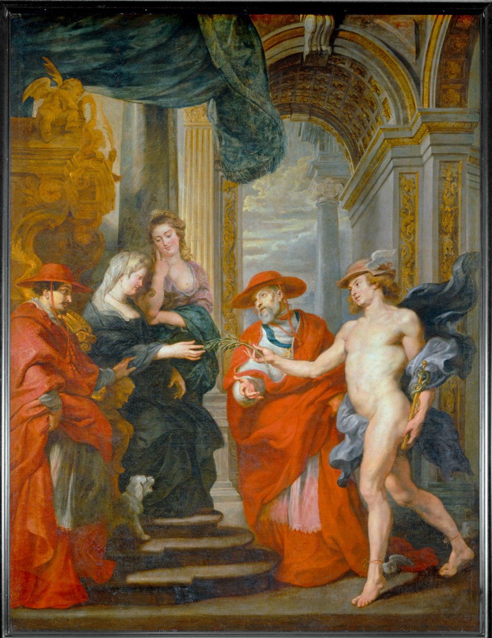 Il trattato di Angouleme (dipinto su tela) da Peter Paul Rubens