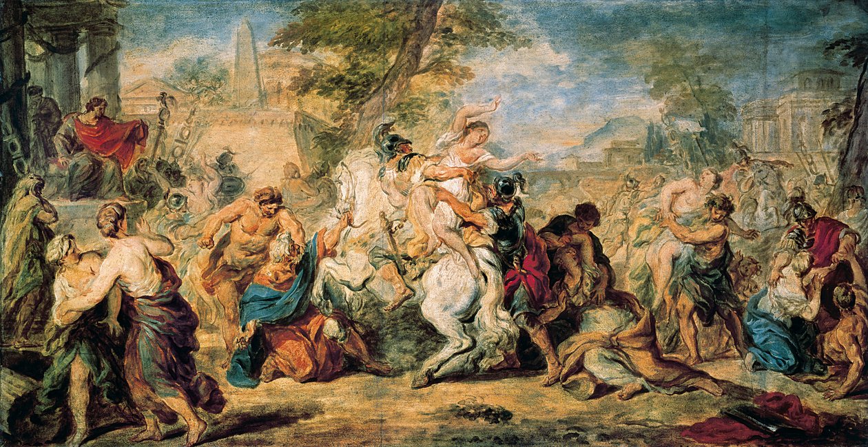 Il ratto delle Sabine da Peter Paul Rubens