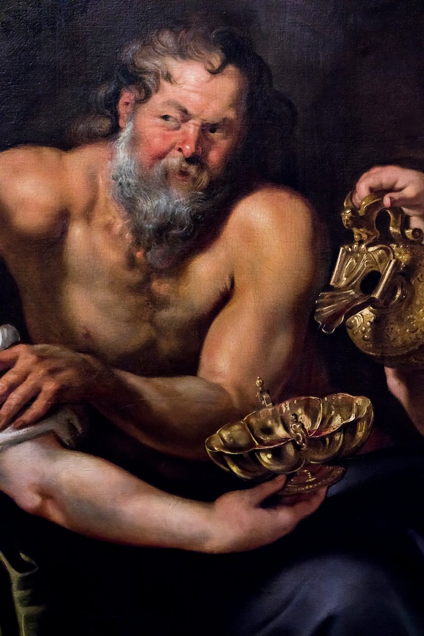 Lot e le sue figlie, 1610 circa (olio su tela) da Peter Paul Rubens