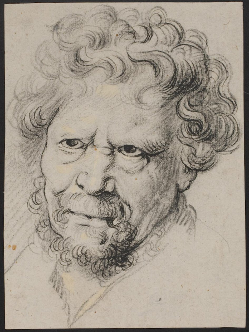 Testa di uomo da Peter Paul Rubens